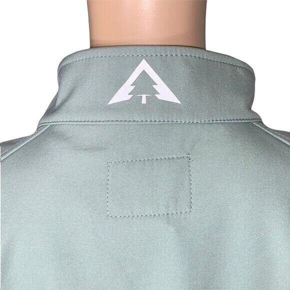 Northfield Womens Soft Shell Outdoor Jacket Fleece Lined Mid Weight Green Large - Picture 6 of 11